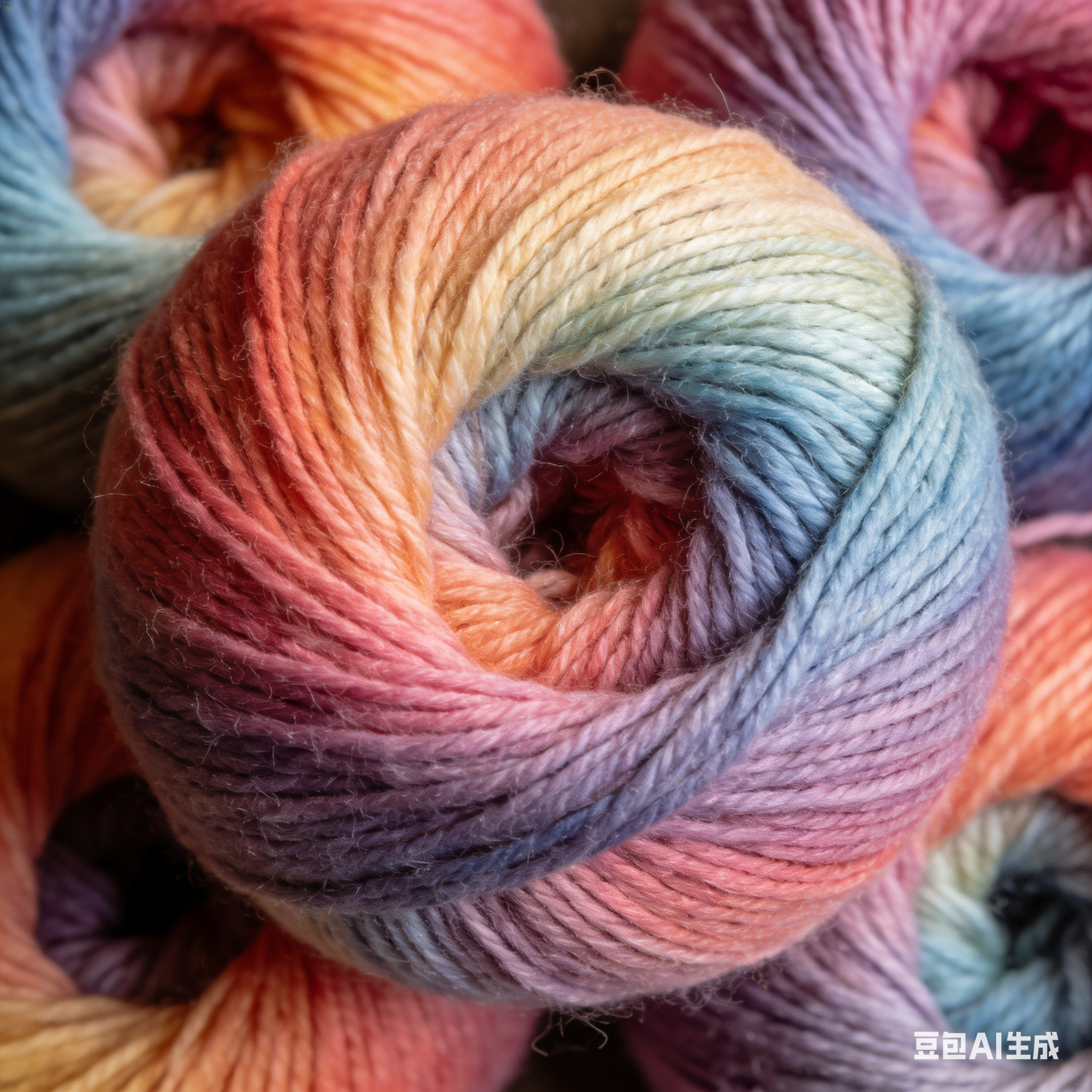 渐变色彩羊毛线